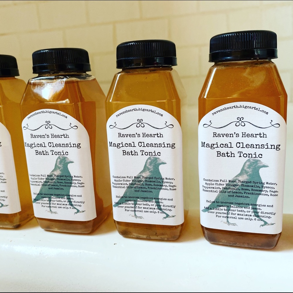 Magical CLEANSING BATH TONIC — wash away the crud!
